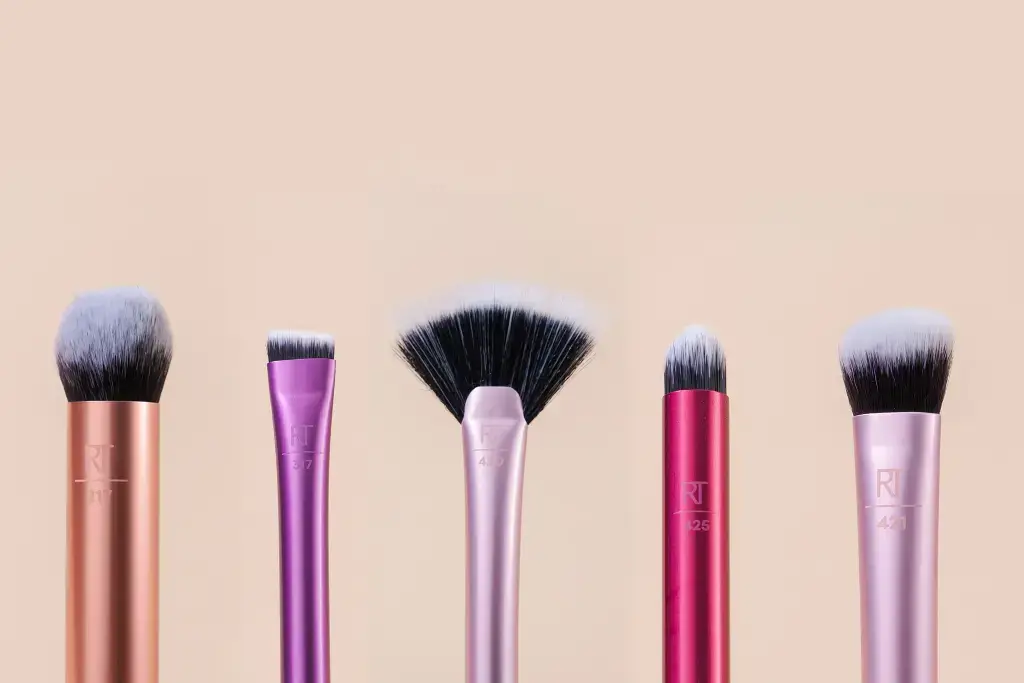 Multiple makeup brushes
