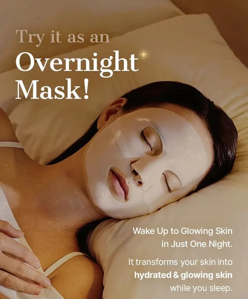 COSRX Advanced Snail Hydrogel Mask night time mask