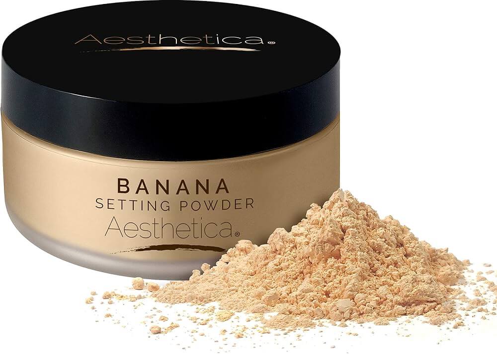 Aesthetica Banana Loose Setting Powder: Best for Targeted Brightening