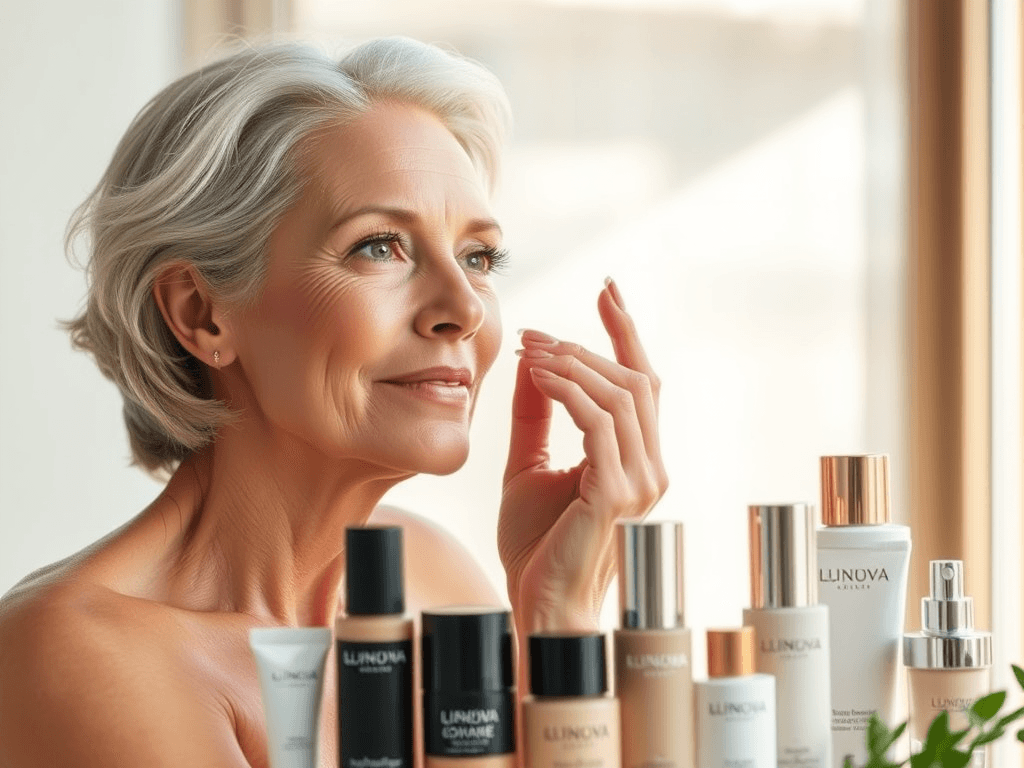 Mature woman looking for alternative makeup