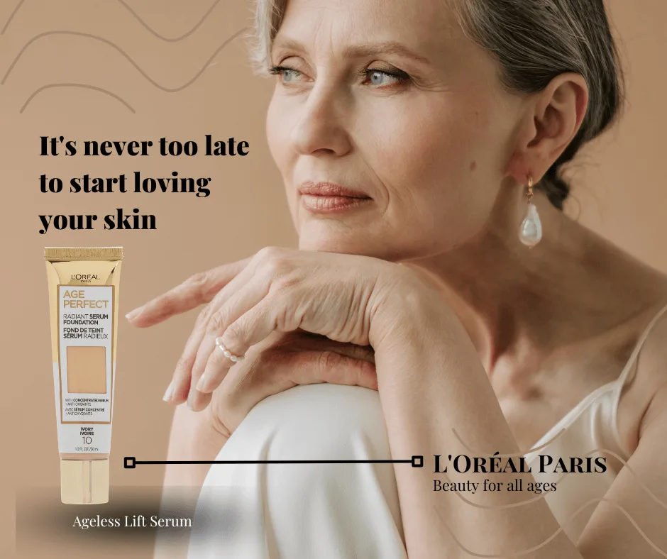Read more about the article Why L’Oréal Paris Age Perfect Radiant Serum Foundation is the best foundation for mature skin (Review)