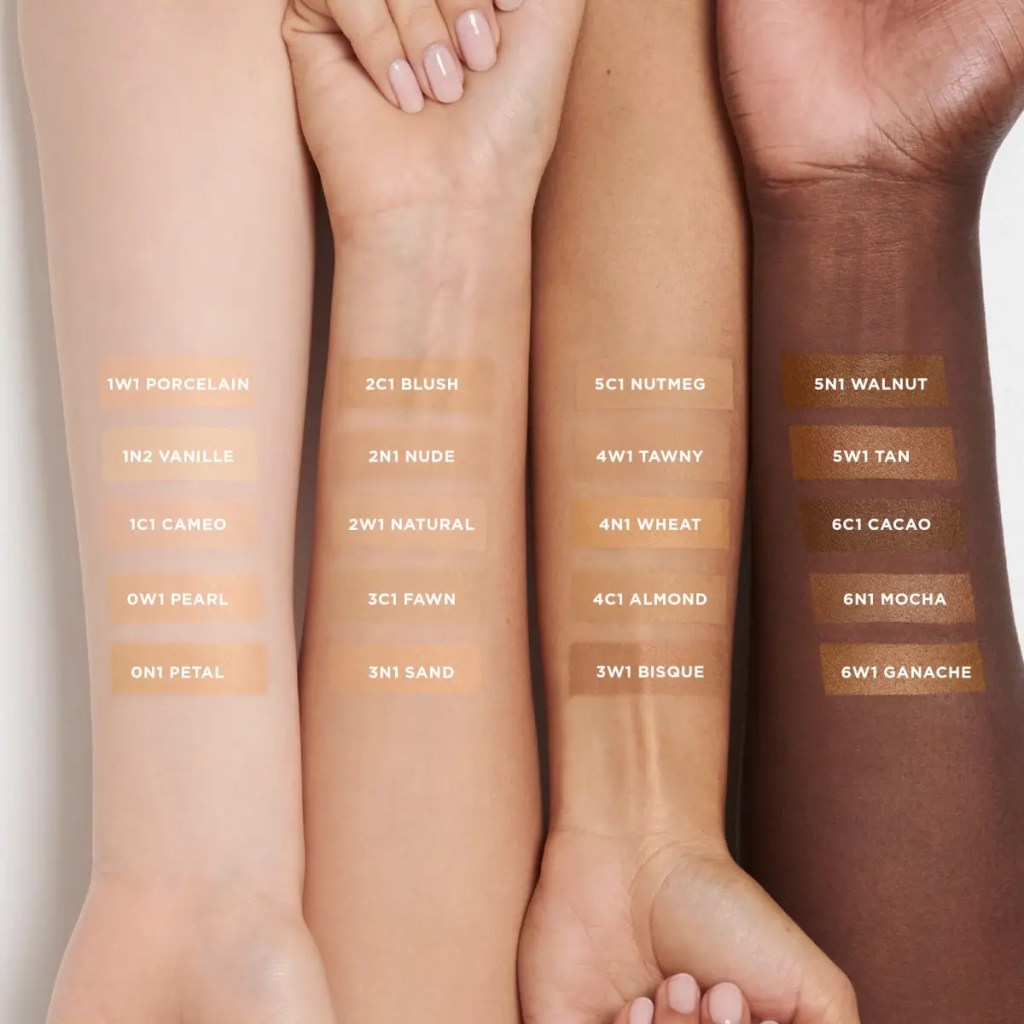 Laura Mercier Tinted Moisturizer Natural Skin Perfector different skin tones