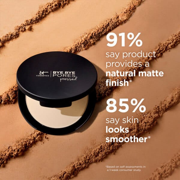 IT Cosmetics Bye Bye Pores Pressed Powder benefits