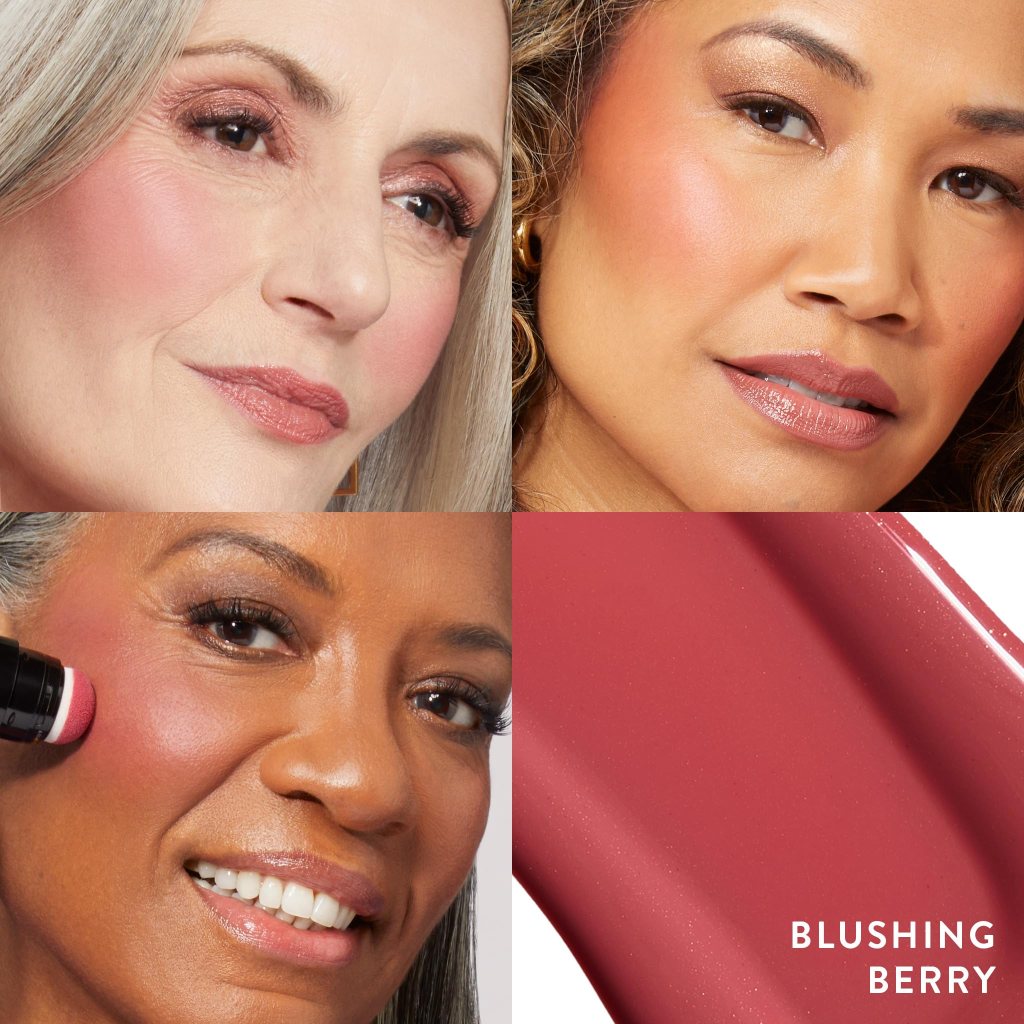 Laura Geller Serum Blush Tint different woman trying it