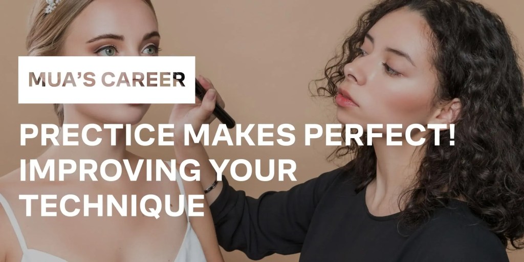 Practicing foundation blending with sponge, illustrating practice makes perfect for mastering makeup techniques on aging skin.