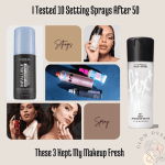 I Tested 10 Setting Sprays After 50 — These 3 Kept My Makeup Fresh (Not Tight or Dry)