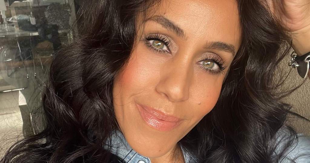 Natural radiant makeup look with soft dewy foundation finish on smooth glowing skin