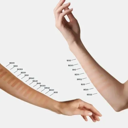 Chanel Les Beiges Healthy Glow Foundation shades