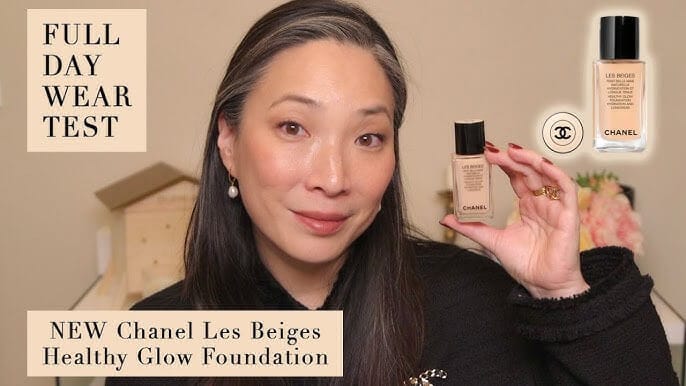Chanel Les Beiges Healthy Glow Foundation wear test 24H