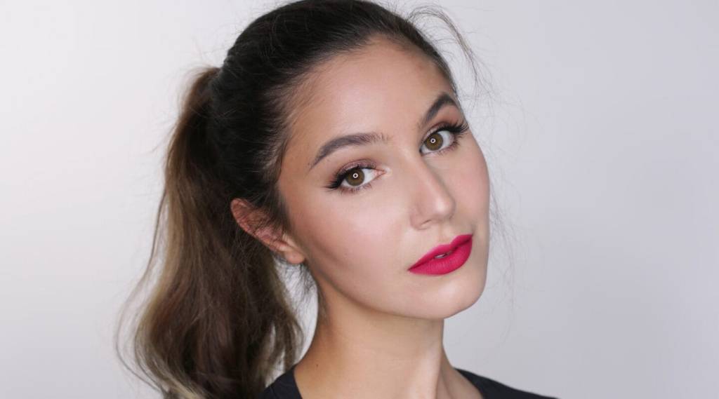 Girl looking in the camera