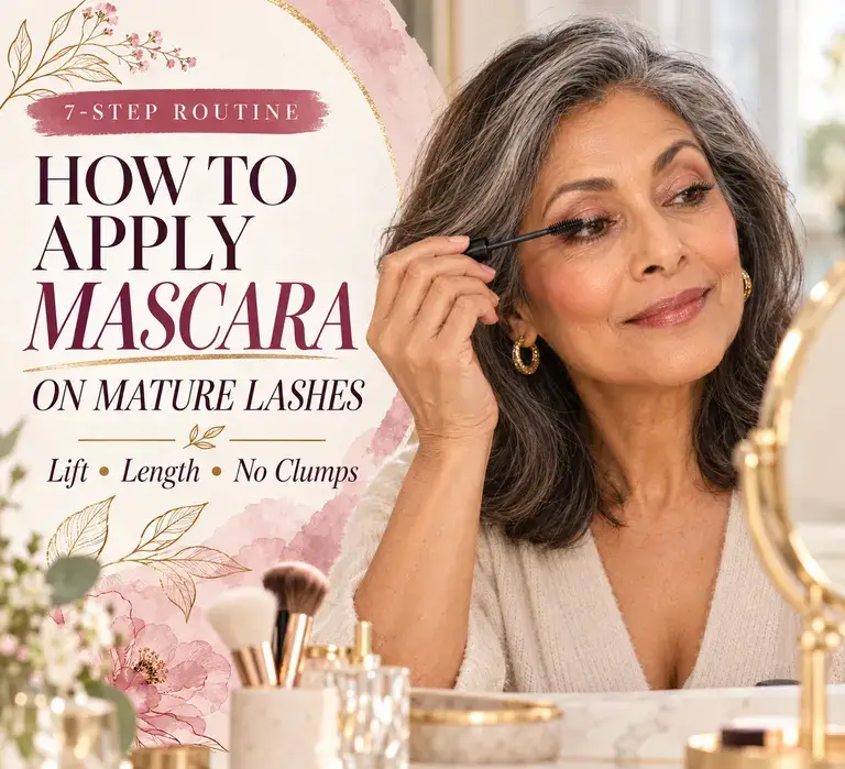 You are currently viewing How to Apply Mascara on Mature Lashes: My 7-Step Routine for Lift, Length and No Clumps<br>